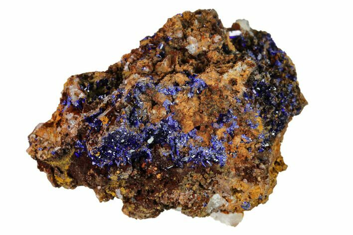 Azurite Crystal Cluster - Morocco #160314
